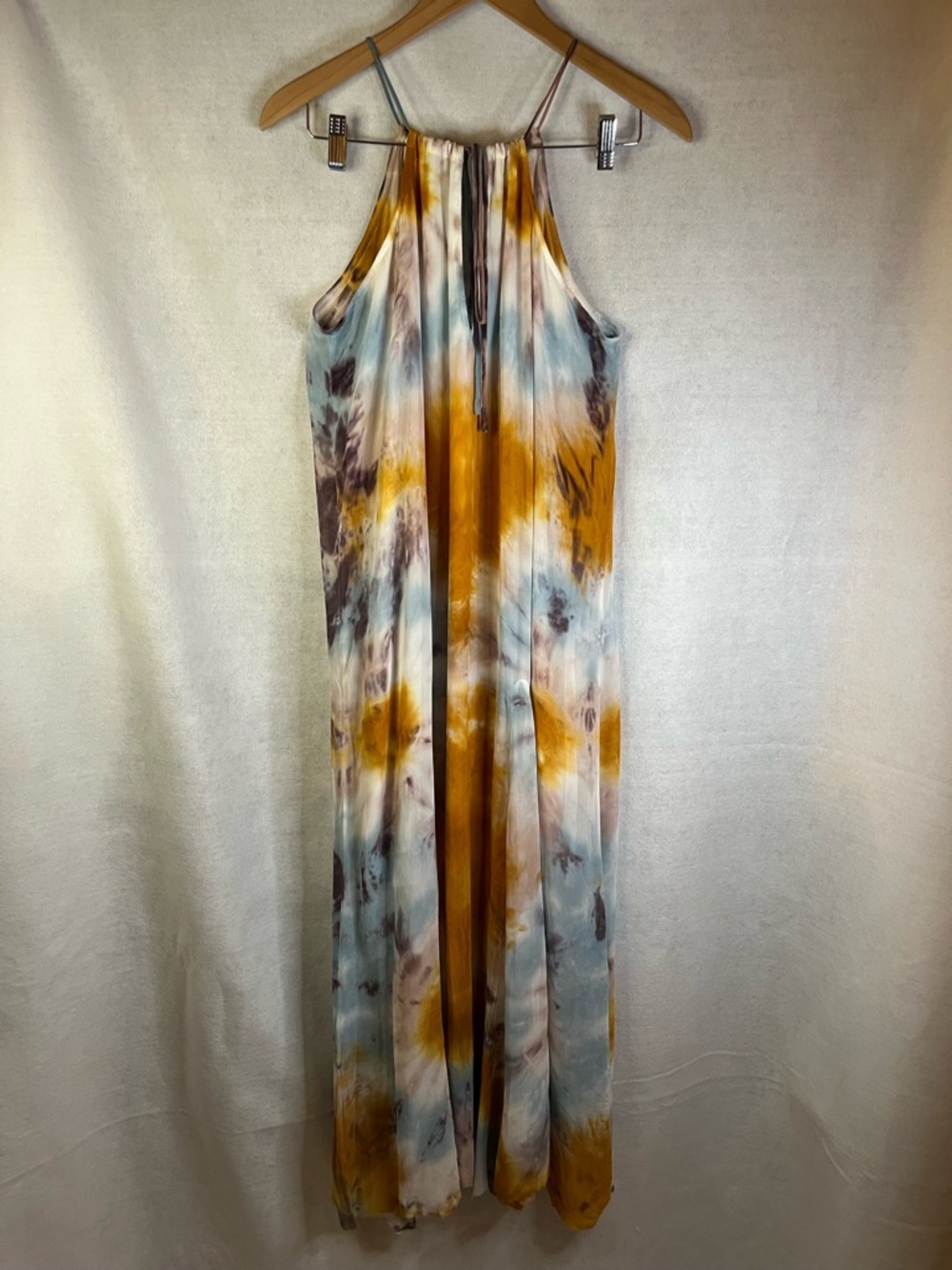 Young Fabulous & Broke Maxi Dress Tie Dye Small Multicolor NWOT - Picture 4 of 8